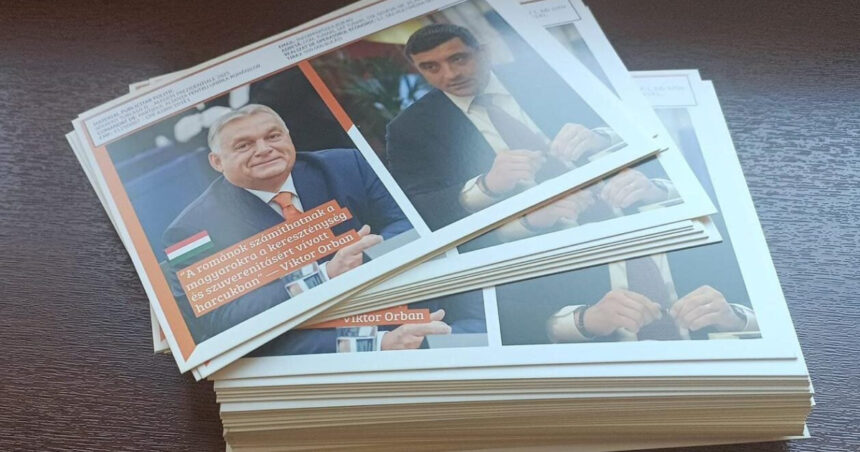 pliante cu george simion si viktor orban distribuite in ardeal mesajul udmr incearca sa ne insele pe noi maghiarii din transilvania 68245336ba8fb