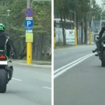 spectacolul periculos din mamaia s a incheiat cu o sanctiune motociclistul filmat in timp ce facea cascadorii in trafic prins de politisti 68231614e62f1