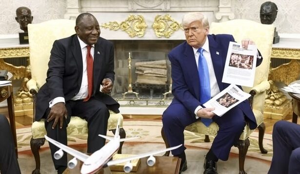 video ambuscada cu care trump l a luat prin surprindere pe presedintele africii de sud era de fapt un film realizat in congo 68301af357608