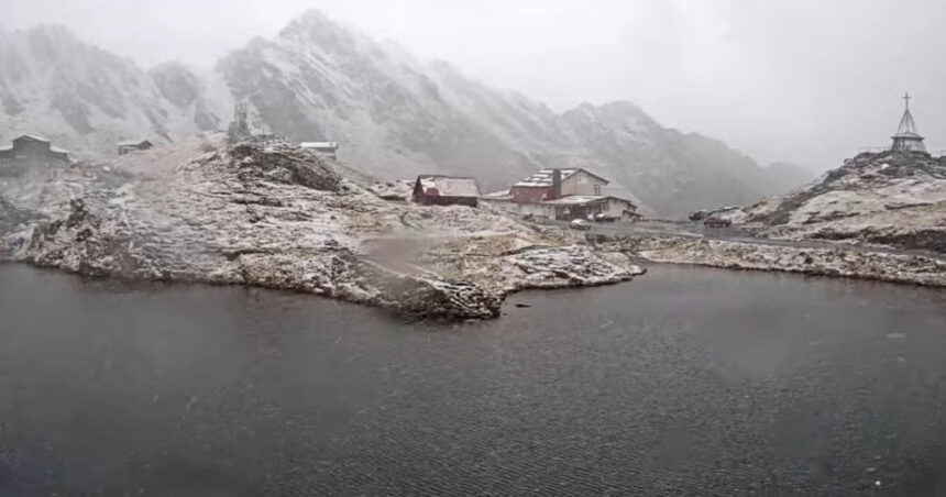 Iarnă în luna mai la Bâlea Lac. Stratul de zăpadă ajunge la 16 centimetri. 1 video iarna in luna mai la balea lac stratul de zapada ajunge la 16 centimetri 68285deea4b62