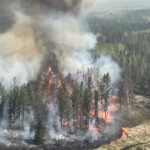 video peste 17 000 de persoane evacuate din cauza incendiilor de vegetatie in centrul canadei flacarile se deplasau foarte repede 683821dee427f