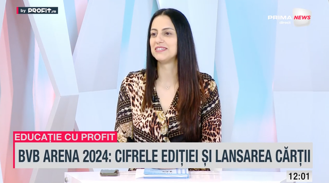 Profit.ro TV Educație cu Profit – Ana-Maria Neațu, BVB Arena: 20 de companii semifinaliste și finaliste au ales BVB pentru finanțarea business-ului, cu 37 de runde de finanțare ce depășesc 236 milioane euro. 1 video profit ro tv educatie cu profit ana maria neatu bvb arena 20 de companii dintre cele semifinaliste si finaliste au ales bvb pentru finantarea business ului au fost 37 de runde de fi 682abc52c31a8