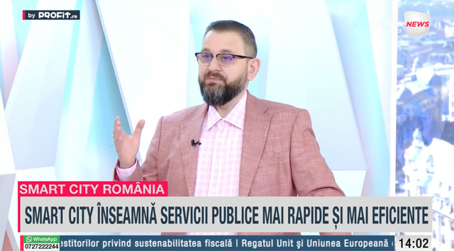 Profit.ro TV Smart City România - Eduard Dumitrașcu, președintele Asociației Române pentru Smart City: Tehnologia era percepută mai degrabă ca un moft, ca un cost suplimentar, nu ca o investiție în viitor. Și azi există rezistență. 1 video profit ro tv smart city romania eduard dumitrascu presedintele asociatiei romane pentru smart city tehnologia era perceputa mai degraba ca un moft ca un cost suplimentar nu ca o inve 682d5f383af67