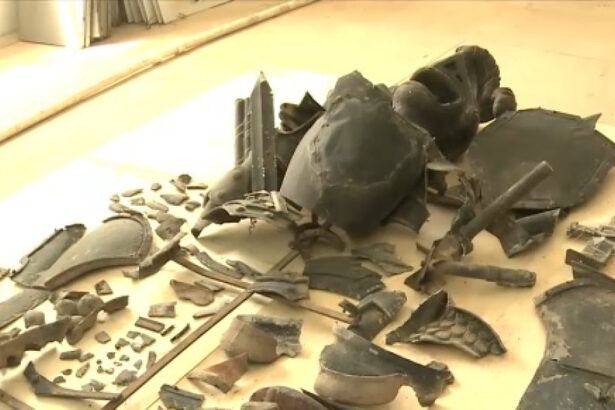 video soldat medieval cazut la datorie o statueta veche de sute de ani a fost distrusa din greseala de muncitori 682abaac2fa66