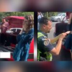 video un politist de la rutiera si a cerut iubita in casatorie intr un mod inedit iata cum a reactionat tanara 683ad49328481