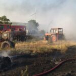 a luat foc un utilaj agricol langa ciocarlia intervin pompierii din medgidia 6853c872aa638