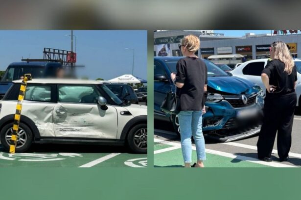 accident la vivo mall constanta doua masini s au ciocnit in parcare 6842cbb0c5e25