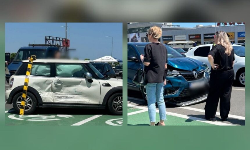 accident la vivo mall constanta doua masini s au ciocnit in parcare 6842cbb0c5e25
