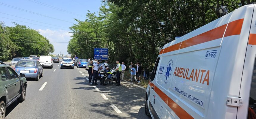 accident rutier pe dn 39 intre lazu si constanta cu 5 masini implicate o femeie a ajuns la spital 6859271b45568