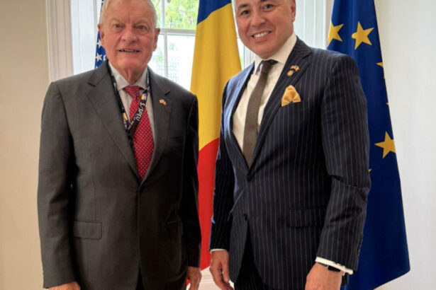 ambasadorul romaniei in sua a discutat despre apararea pe flancul estic cu emisarul special al presedintelui trump pentru ucraina 6846efb6e1391