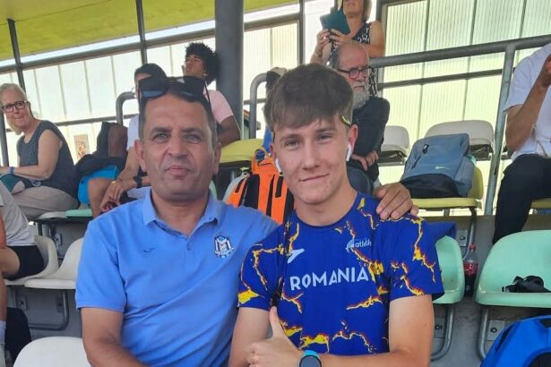 atletul de la cs medgidia alin mihai savlovschi pe podium la puma nitro 683f7916a71fb