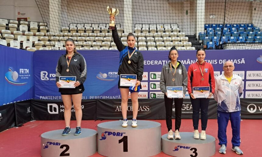 Bianca Mei-Roșu a obținut patru medalii de aur la Naționalele de tenis de masă pentru categoria U19 1 bianca mei rosu a cucerit patru medalii de aur la nationalele de tenis de masa u19 6840994573d4b