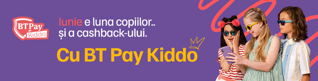 Cadouri digitale pentru copii în luna iunie: bani de buzunar prin BT Pay Kiddo 1 cadouri digitale pentru copii in luna iunie bani de buzunar prin bt pay kiddo 685bdf3219cbc