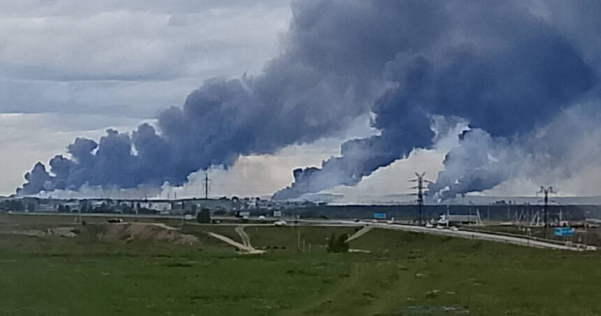 ce spun expertii care au vazut imaginile din satelit cu bazele rusesti lovite de dronele ucrainene cate bombardiere a pierdut rusia 683f427e204ca