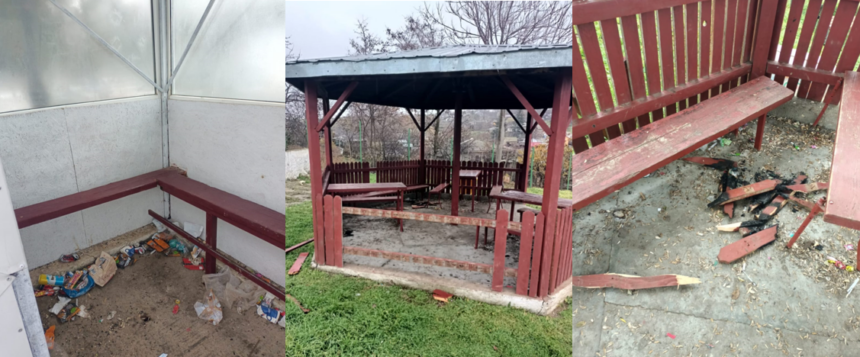 foto parcul din lipnita a fost inchis primarul nicole florin dinu reclama debandada lipsa de implicare vandalismul si lipsa de respect fata de bunurile comunei 6845b8769cfda