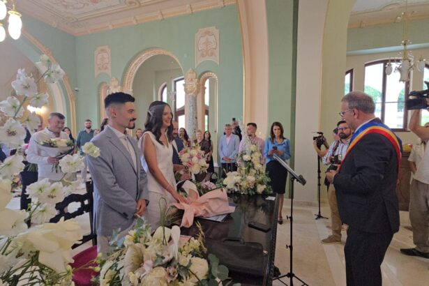 foto video prima casatorie civila la cazinoul din constanta cine sunt primii tineri care si au unit destinele in decorul impresionant 68553d1797bfb