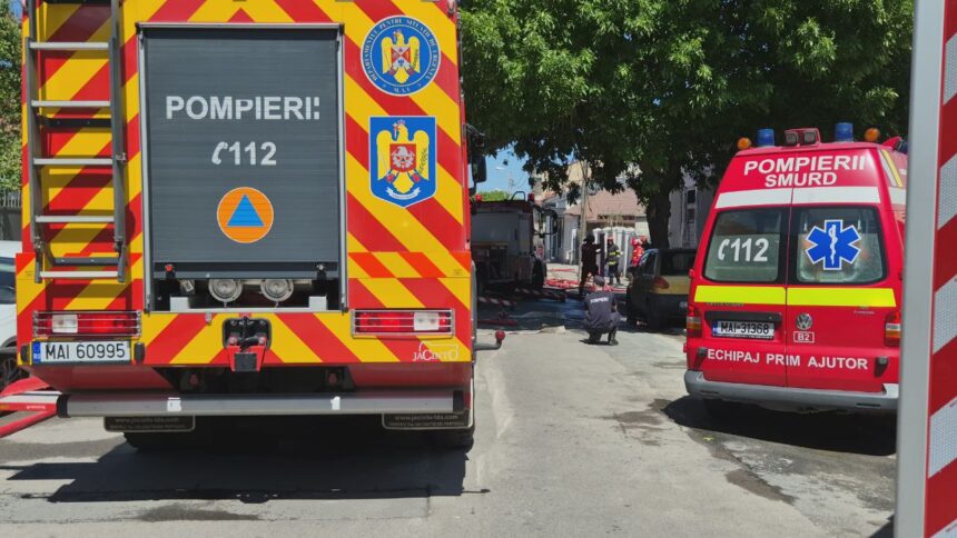 incendiu la un apartament din constanta pe strada muresului doua persoane ranite mai multe garsoniere afectate de fum 68627a700752c