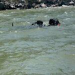 incident la malul dunarii un autoturism a cazut in apa dupa ce soferul a lansat un skijet 686152e3790cc
