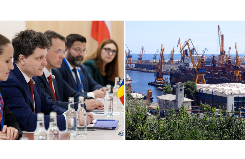 la primul sau summit nato nicusor dan subliniaza rolul portului constanta si al gazelor din marea neagra in strategia de securitate a flancului estic 685c0247cf28f
