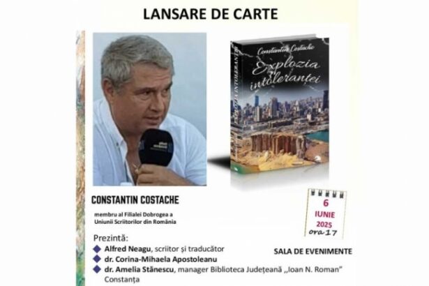 lansare de carte explozia intolerantei vineri 6 iunie la ora 17 00 la biblioteca judeteana constanta 684171ee2b4bd