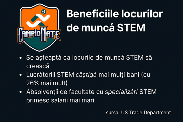 locurile de munca in domeniile stem sunt in crestere continua in romania si in lume campiomate contribuie la cresterea unei generatii mai pregatite 685bb4df23870
