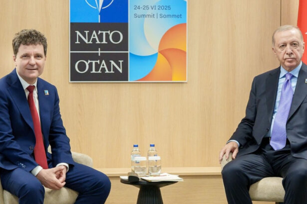 nicusor dan a discutat cu recep tayyip erdogan la haga despre parteneriatul strategic si dezvoltarea in comun a industriei de aparare 685c1cce63319