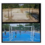 o fotografie cat o mie de cuvinte catalin filisan palatul copiilor constanta 2024 vs 2025 inainte si dupa ce ne am implicat in renovarea terenurilor de sport 685ff355a10dd