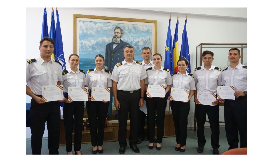 Opt elevi merituoși de la Școala Militară de Maiștri Militari ai Forțelor Navale au fost recompensați cu certificate de apreciere cu ocazia Zilei Drapelului Național 1 opt elevi merituosi de la scoala militara de maistri militari a fortelor navale au primit certificate de apreciere de ziua drapelului national 685d8c0aa153d