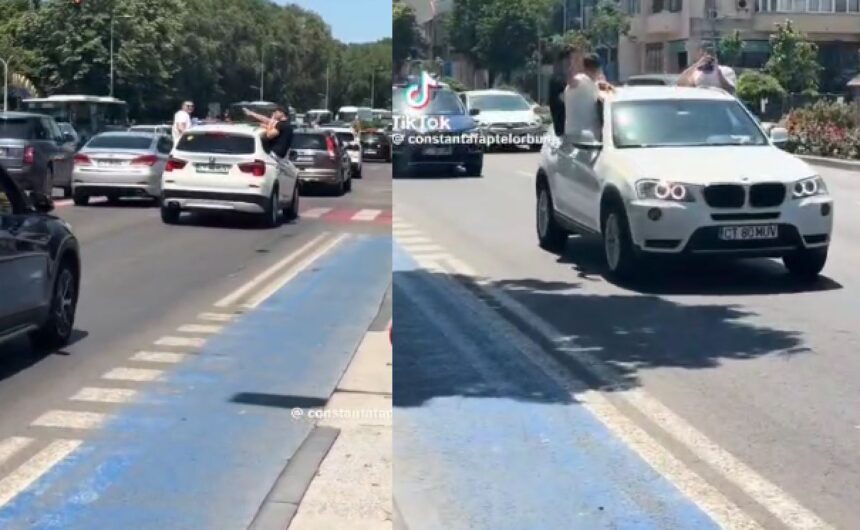 Sărbătoare riscantă pe patru roți: absolvenți de liceu din Constanța au fost amendați de Poliție. Iată motivele! 1 sarbatoare periculoasa pe patru roti absolventi de liceu din constanta au fost amendati de politie iata de ce 684311f2c6b92