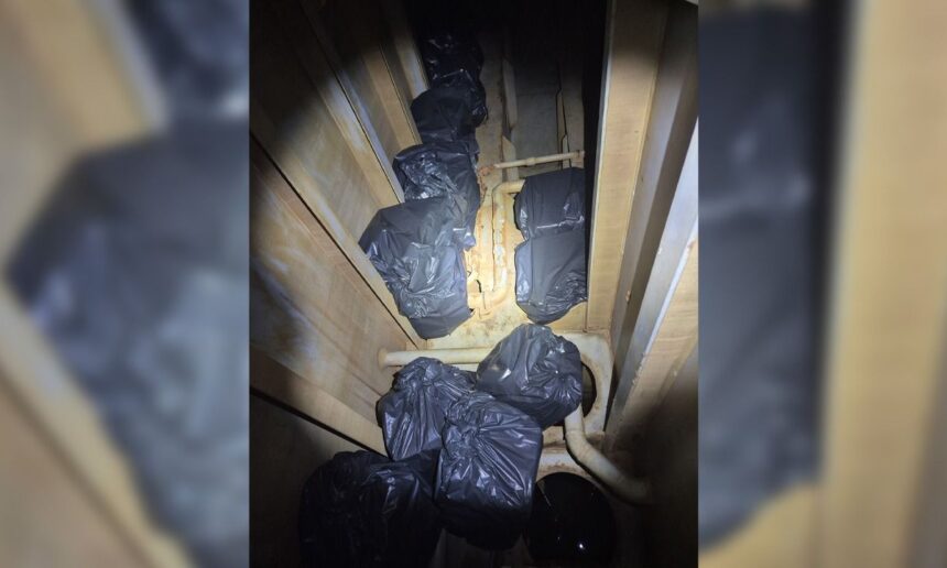 tigari de contrabanda ascunse intr un tanc de apa descoperite pe o nava in portul constanta 6861139688e6a