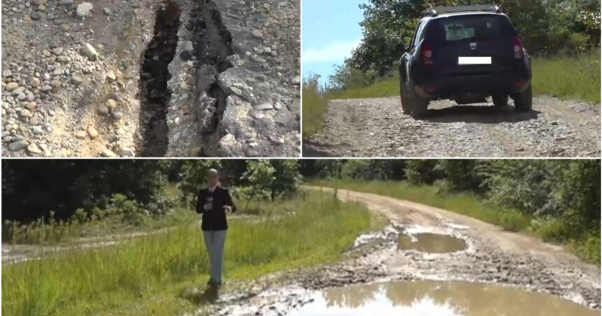 video drum judetean distrus de ploi si nepasare povestea celor 26 kilometri de sosea pentru care nu se gasesc bani asta i romania 683fcf1dee241