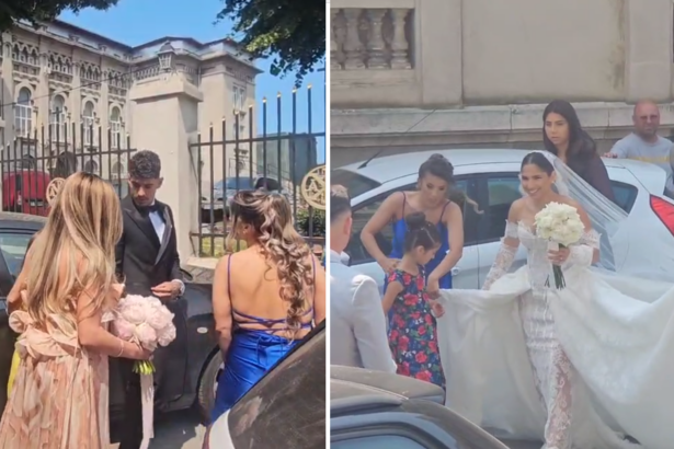 video florinel coman si ioana timofeciuc s au cununat religios la constanta in prezenta unor nume importante din fotbal 684ac9c467df2