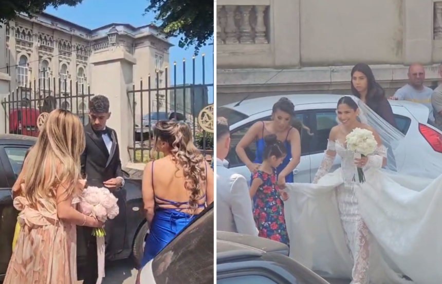 video florinel coman si ioana timofeciuc s au cununat religios la constanta in prezenta unor nume importante din fotbal 684ac9c467df2