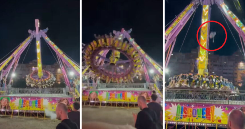 Incident grav într-un parc de distracţii din Bacău: O bucată dintr-o instalaţie s-a desprins în timpul funcționării 1 video incident grav intr un parc de distractii din bacau o bucata dintr o instalatie s a desprins in timpul functionarii 6862f71eb1827