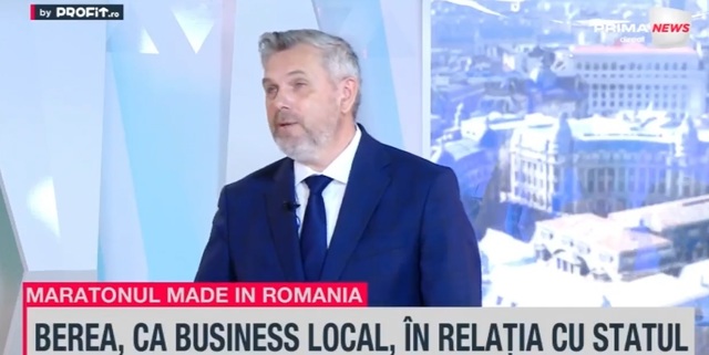 video maratonul profit made in romania editia a iii a constantin bratu directorul general al asociatiei berarii romaniei industria berii este made in romania 97 din bere 685d3b2534152
