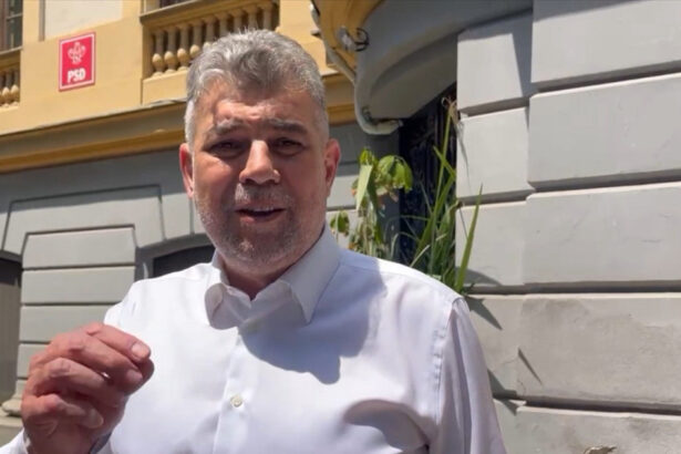 video marcel ciolacu aparitie surpriza la sediul psd dupa consultarile de la cotroceni ce a declarat fostul premier 6853fb8e88f2d