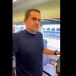video ministrul transporturilor calatorie surpriza cu trenul spre constanta vagonul cu care calatoresc la clasa a 2 a este curat si modern 6860167a07307