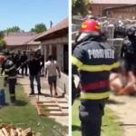 video o femeie a amenintat ca isi incendiaza locuinta dupa o cearta cu iubitul mascatii au intervenit la timp 68599b1acb9f7