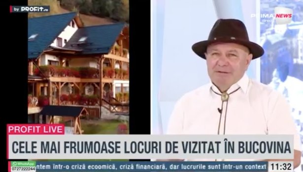 video profit ro tv ion baciu fondator casa baciu bucovina in romania la ora actuala se creste foarte bine daca muncesti putem concura cu orice tara din lume in turism cu ce avem in bucovina 68517dc6a525c
