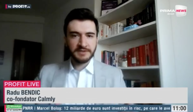 video profit ro tv radu bendic co fondator calmly peste 2 ani vom incepe sa planuim sa ne extindem in europa centrala suntem deschisi la o runda de finantare 684baacb6748b