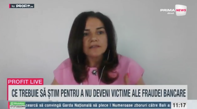 video profit ro tv ramona rusu presedinte comisia antifrauda arb trebuie sa fim foarte responsabili atunci cand utilizam produsele si serviciile bancare ce nu vor solicita niciodata bancile 68552484521c3