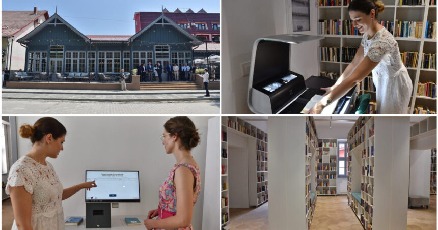 video ruina transformata in biblioteca cum functioneaza sistemul self service in cea mai moderna biblioteca dintr o statiune balneara 684fb2afef2cf