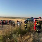 videogalerie foto a fost activat planul rosu in tariverde s a rasturnat un autocar in care se aflau mai multi ucraineni 685c2c47e8b19