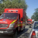 accident groaznic pe dn2a la iesire din stupina spre crucea autoturism intrat intr un cap de pod a fost trimis si elicopterul smurd 68725a327b484