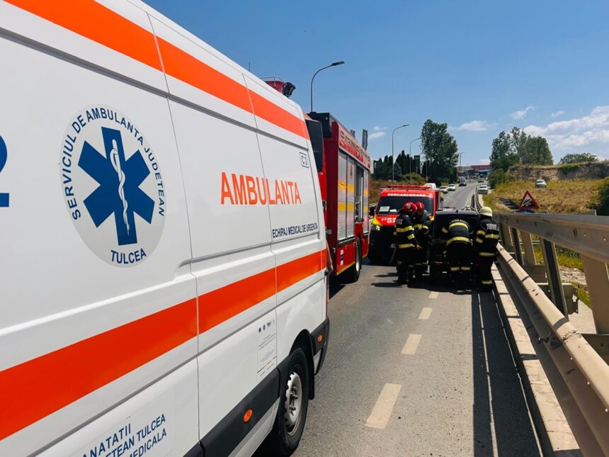 Accident rutier la ieșirea din Eforie Nord spre Constanța: intervenție a echipajelor de urgență SAJ și SMURD 1 accident rutier la iesirea din eforie nord spre constanta interventie a echipajelor saj si smurd 687a353786195