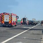 accident rutier pe autostrada soarelui in apropiere de constanta traficul este restrictionat pe banda a doua 688724d39c130