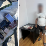 acelasi barbat aceeasi infractiune prins din nou de jandarmi in mangalia vanzand parfumuri contrafacute 6867dc4597b79