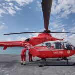 alerta la techirghiol persoana inconstienta scoasa din apa in zona baile reci a fost trimis elicopterul smurd o alta interventie are loc pe plaja sincai 6883b67176057