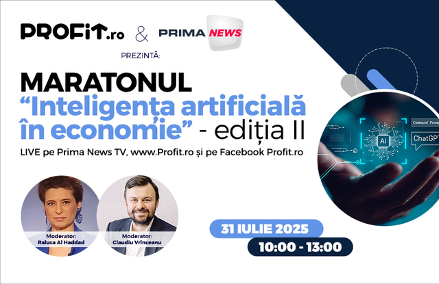 astazi maratonul profit inteligenta artificiala in economie editia a ii a cum pot companiile sa adopte ai fara a periclita locurile de munca sau identitatea cat de rentabil 688aebb7b8b3d