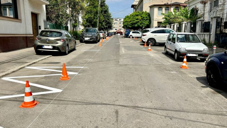 atentie soferi sens unic si parcare pe ambele parti pe strada mihail kogalniceanu din constanta 6880ad0de0169